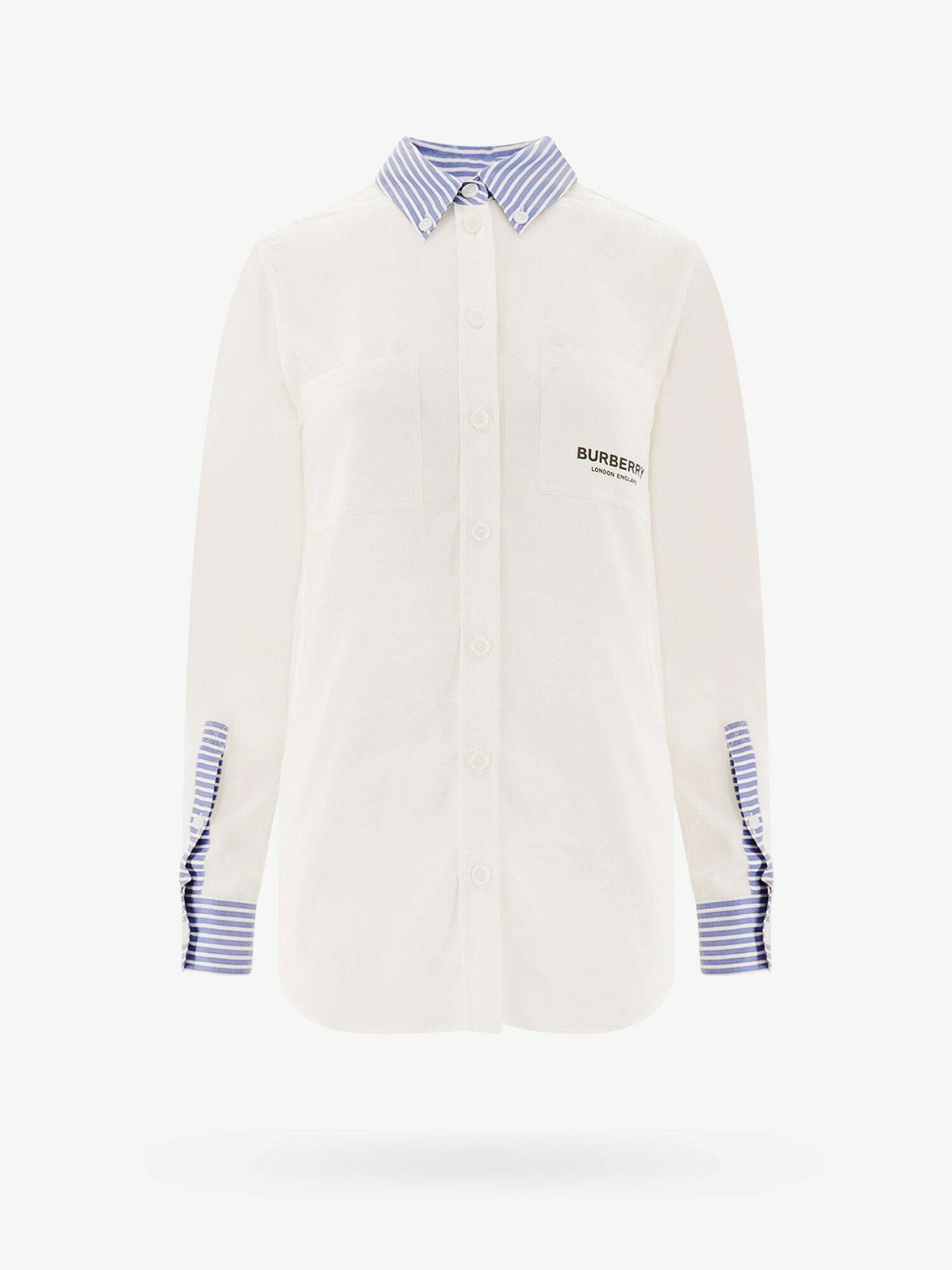 Burberry Shirt White Womens Burberry