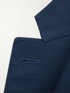 Canali - Kei Slim-Fit Cotton-Blend Twill Suit Jacket - Blue