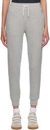 Maison Kitsuné Gray Tricolor Fox Lounge Pants