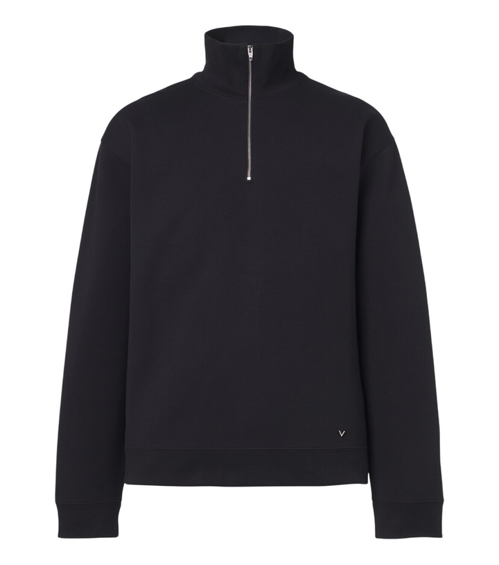 Photo: Valentino Cotton-blend jersey sweatshirt