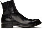 Officine Creative Black Balance 007 Boots