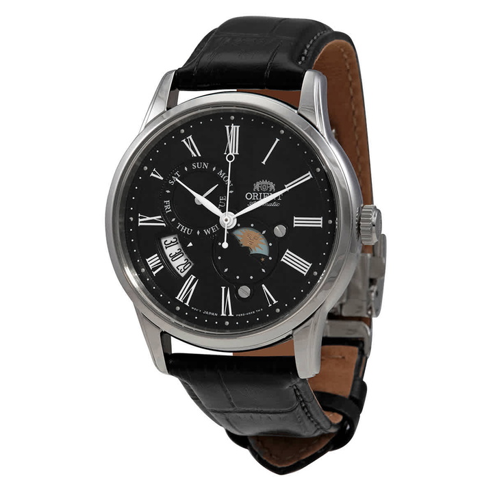 Photo: Orient Sun and Moon Automatic Black Dial Mens Watch RA-AK0010B10B