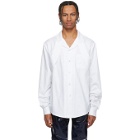 GmbH White Extended Collar Shirt