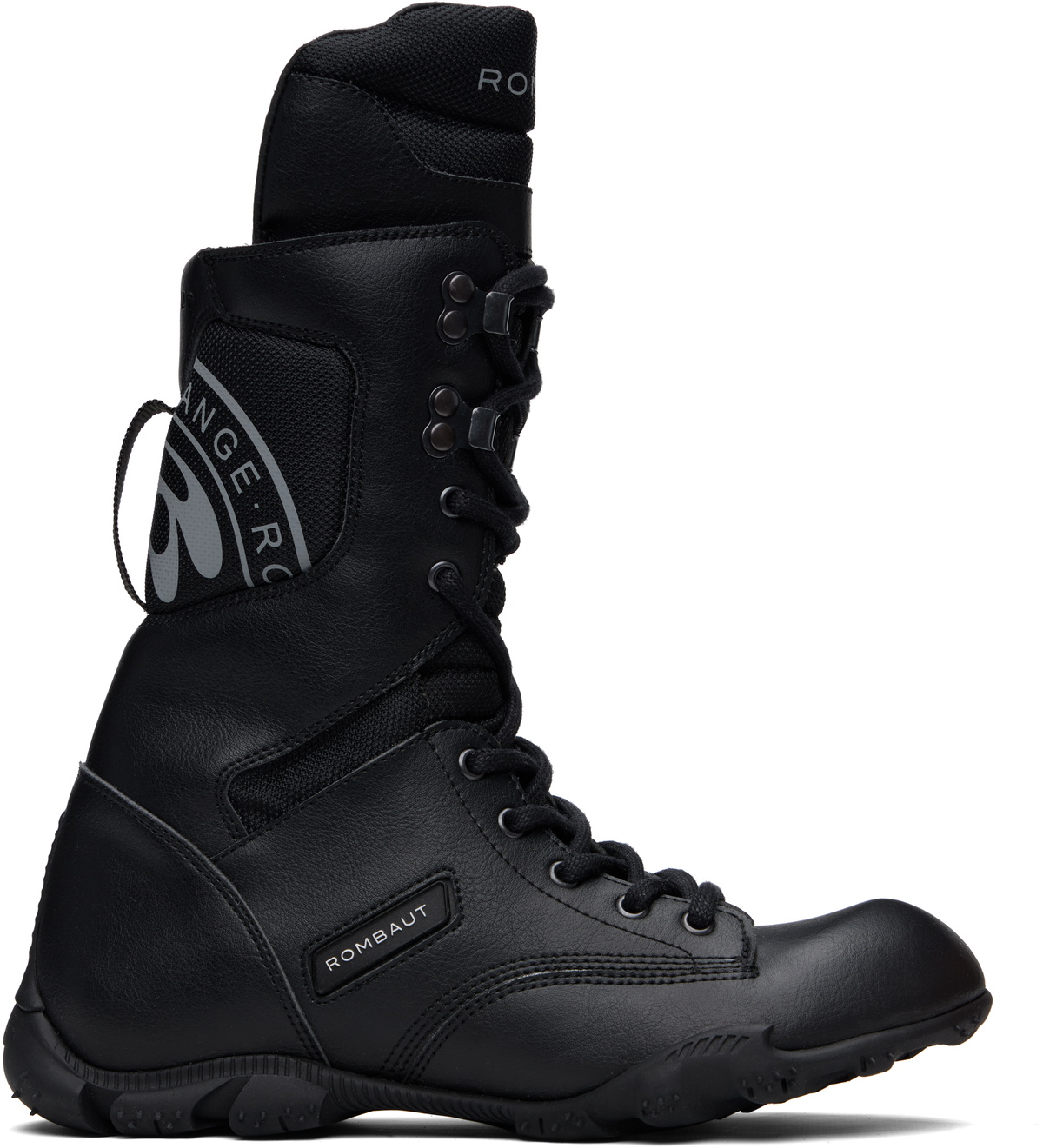 【関税込み】Rombaut ブラック Neo High Top ブーツ Rombaut Black Neo High Top Boots Rombaut