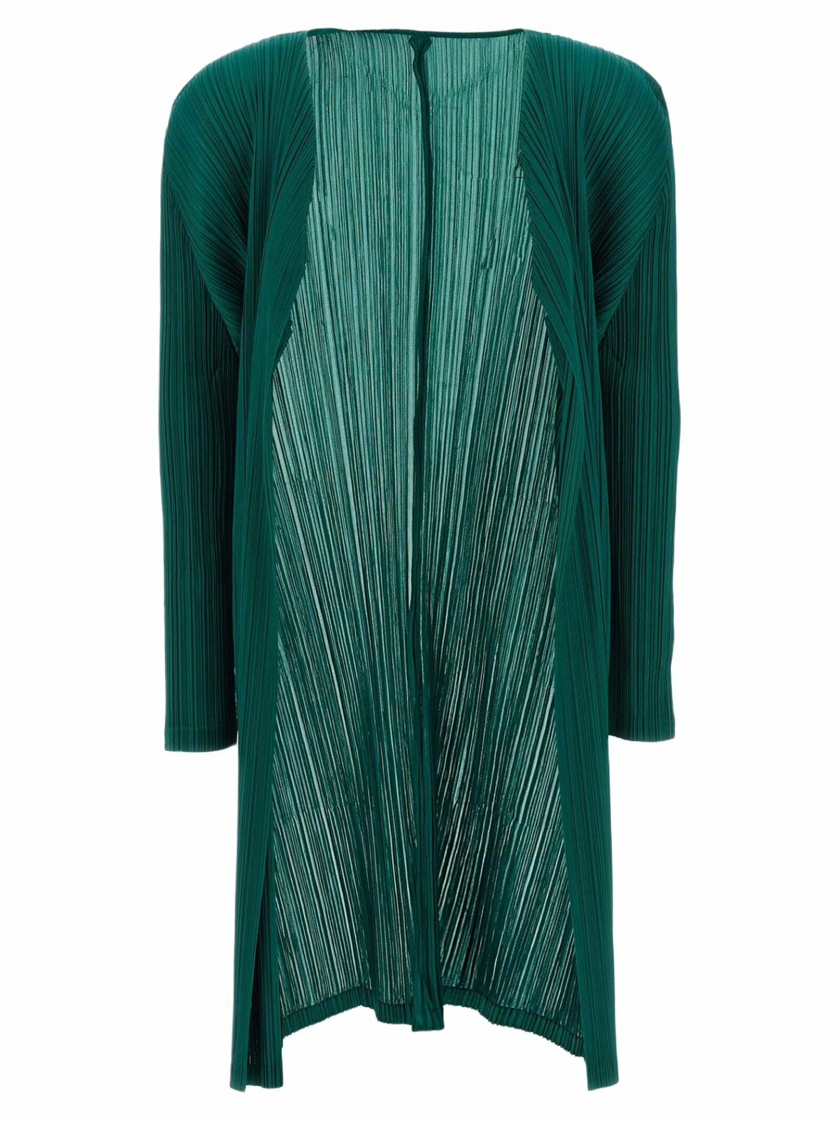 Pleats Please Issey Miyake Women's Long Sleeve Pleats Zip