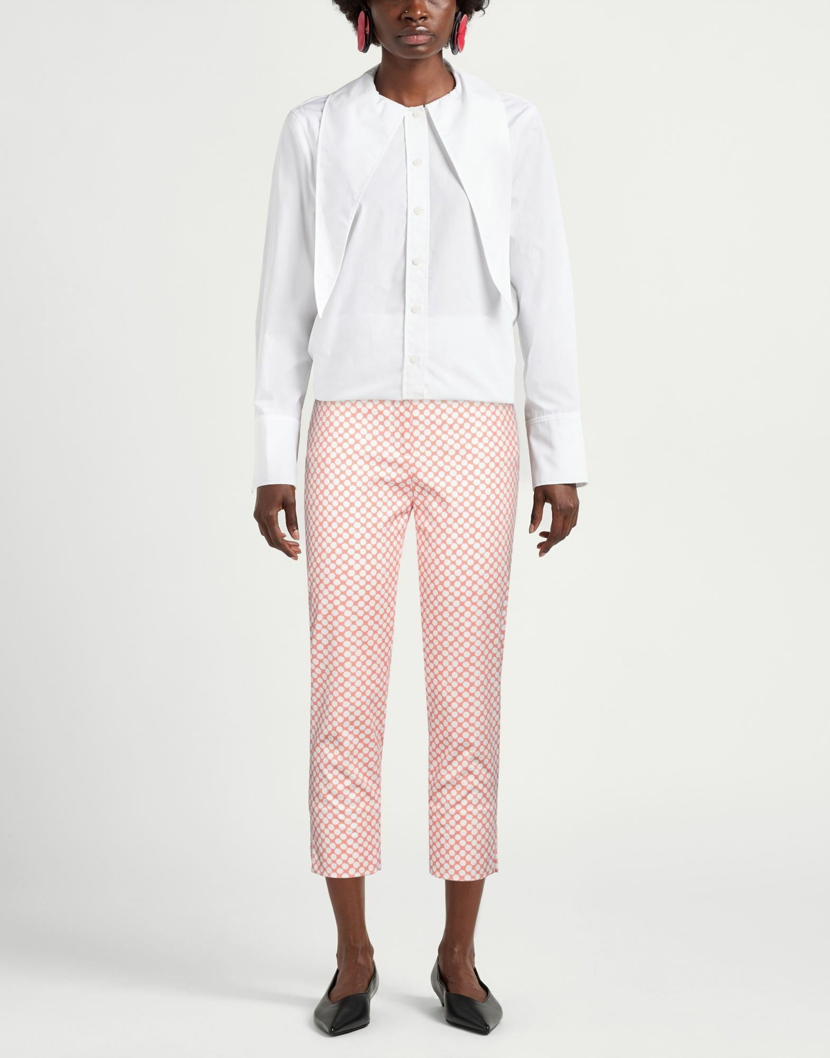 Peserico Womens Pants in Salmon pink