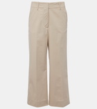 Proenza Schouler Amara cotton-blend wide-leg pants