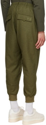 Y-3 Khaki Cuff Trousers