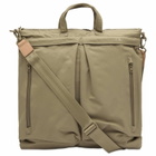 F/CE. Recycled Twill 3-Way Helmet Bag in Sage Green 