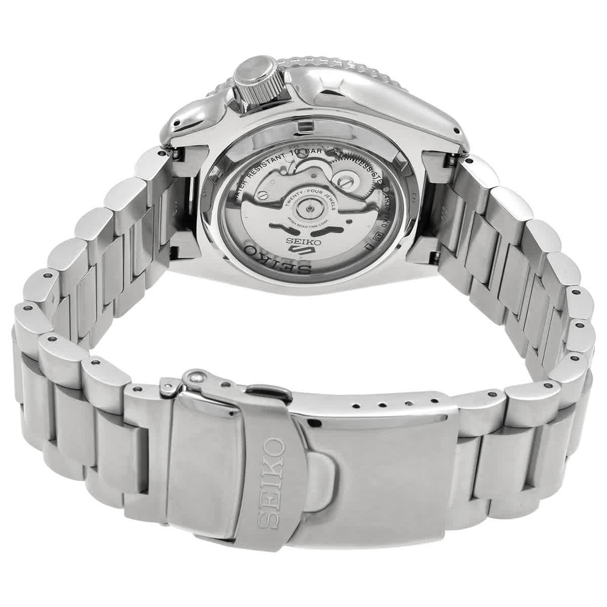 Seiko 5 Sports SKX Automatic Black Dial Mens Watch SRPL85K1