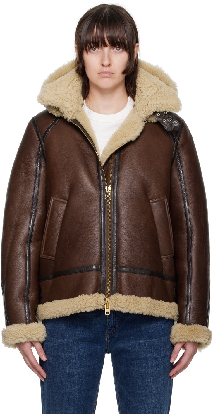 Giacca Jake In Shearling Rag & Bone Taglia XS | Beige Avorio, Nuova Con Etichette, Lusso Artigianale India - Foto 4