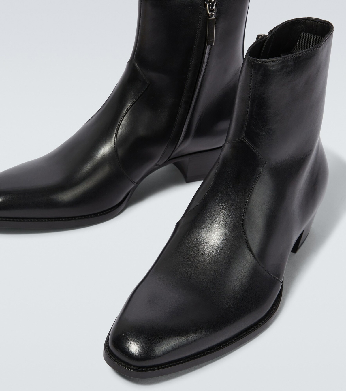 Saint laurent sales wyatt ankle boots