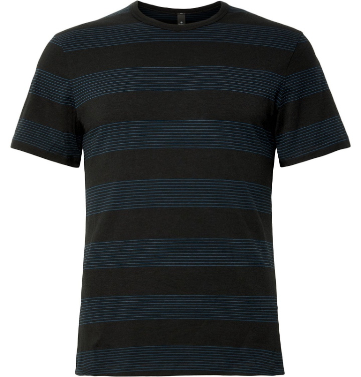 Photo: Lululemon - 5-Year Basic Striped Vitasea T-Shirt - Black