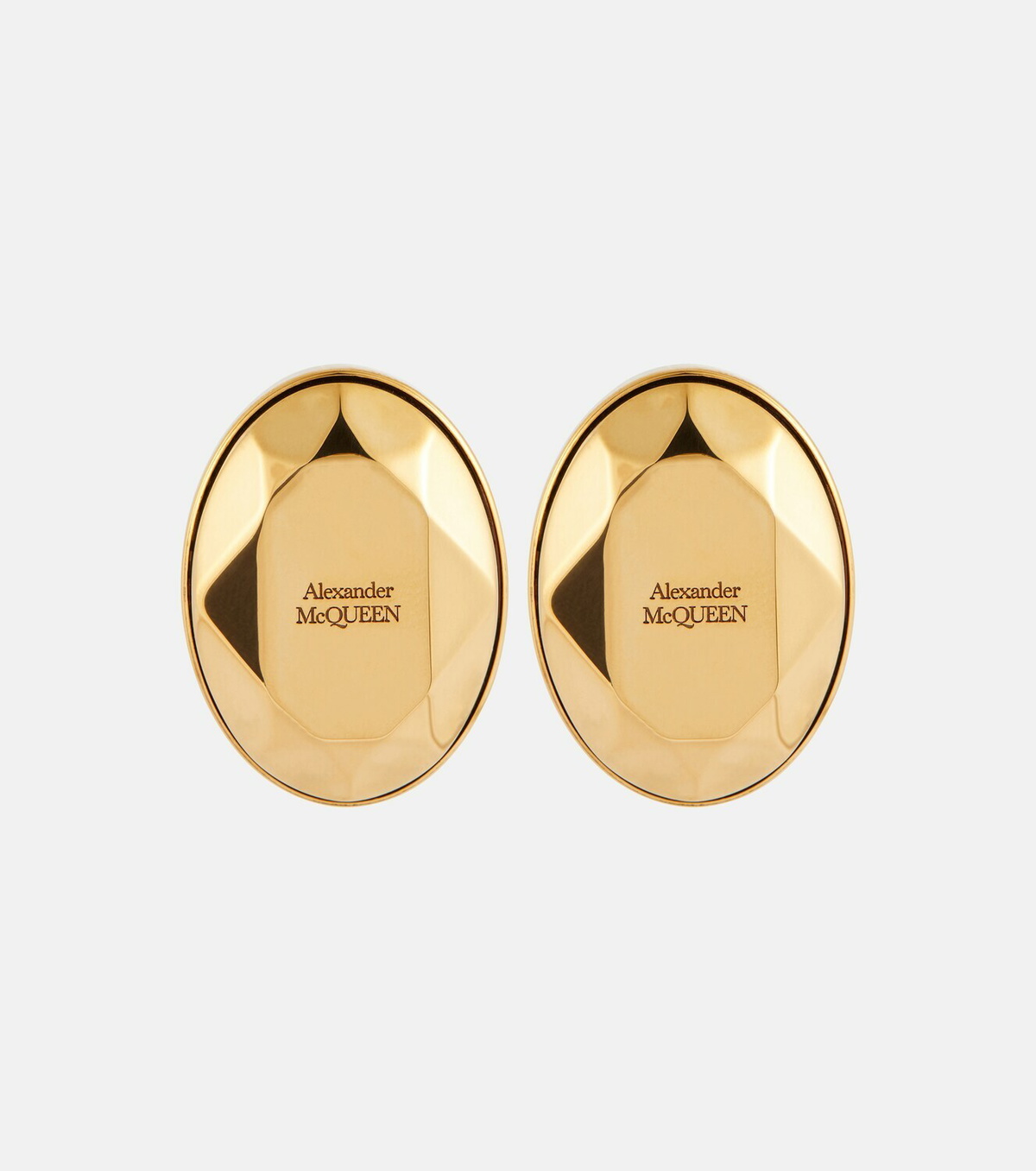 Alexander McQueen The Faceted Stone earrings Alexander McQueen