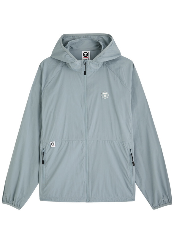 Photo: Aape Hooded Shell Jacket Light Blue