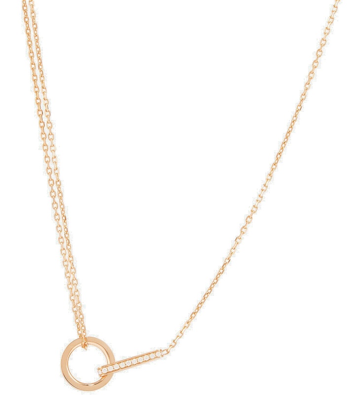 Photo: Repossi - Berbere 18kt rose gold necklace with diamonds