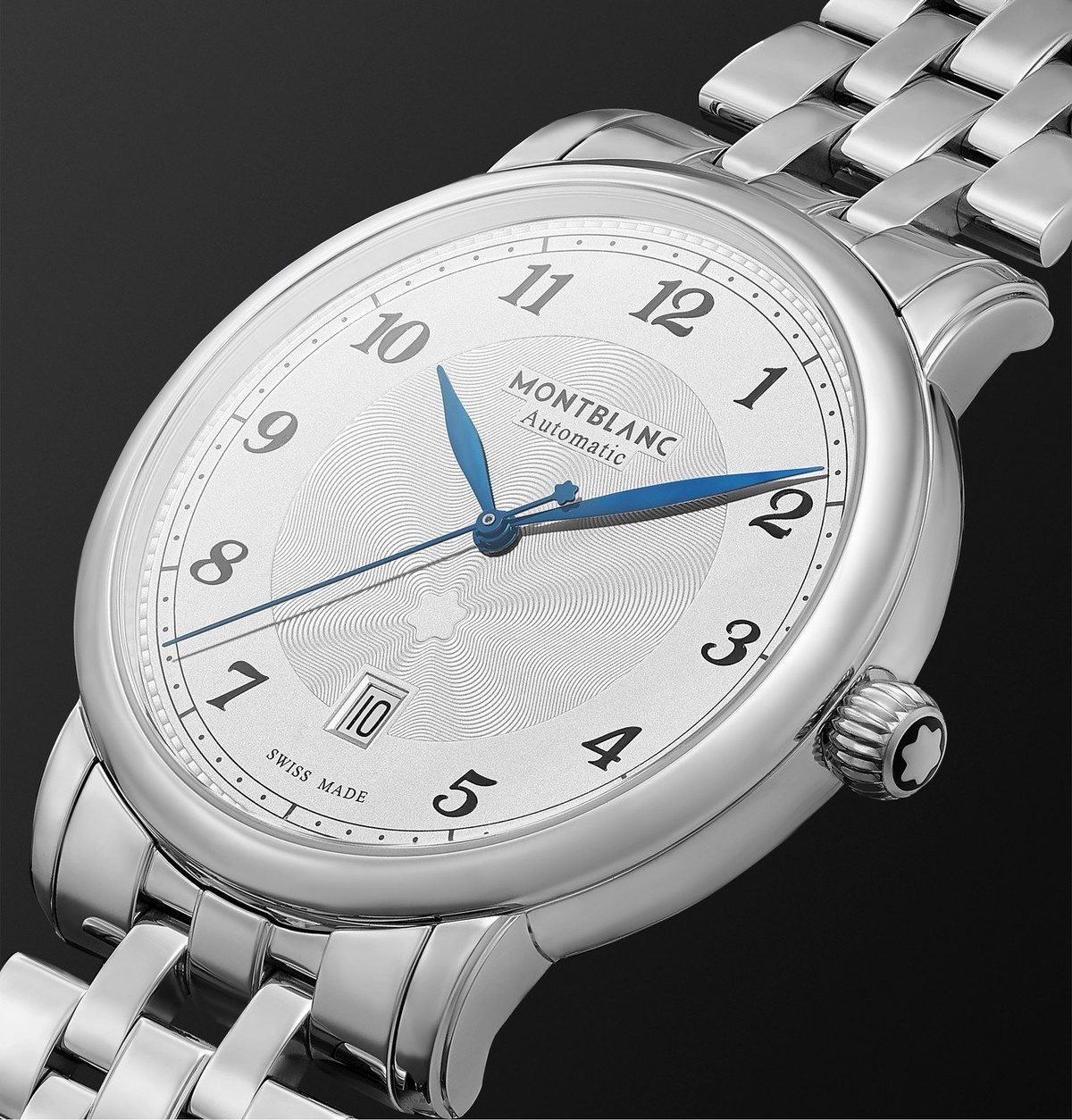 MONTBLANC - Star Legacy Automatic Date 42mm Stainless Steel Watch, Ref. No. 117324 - White