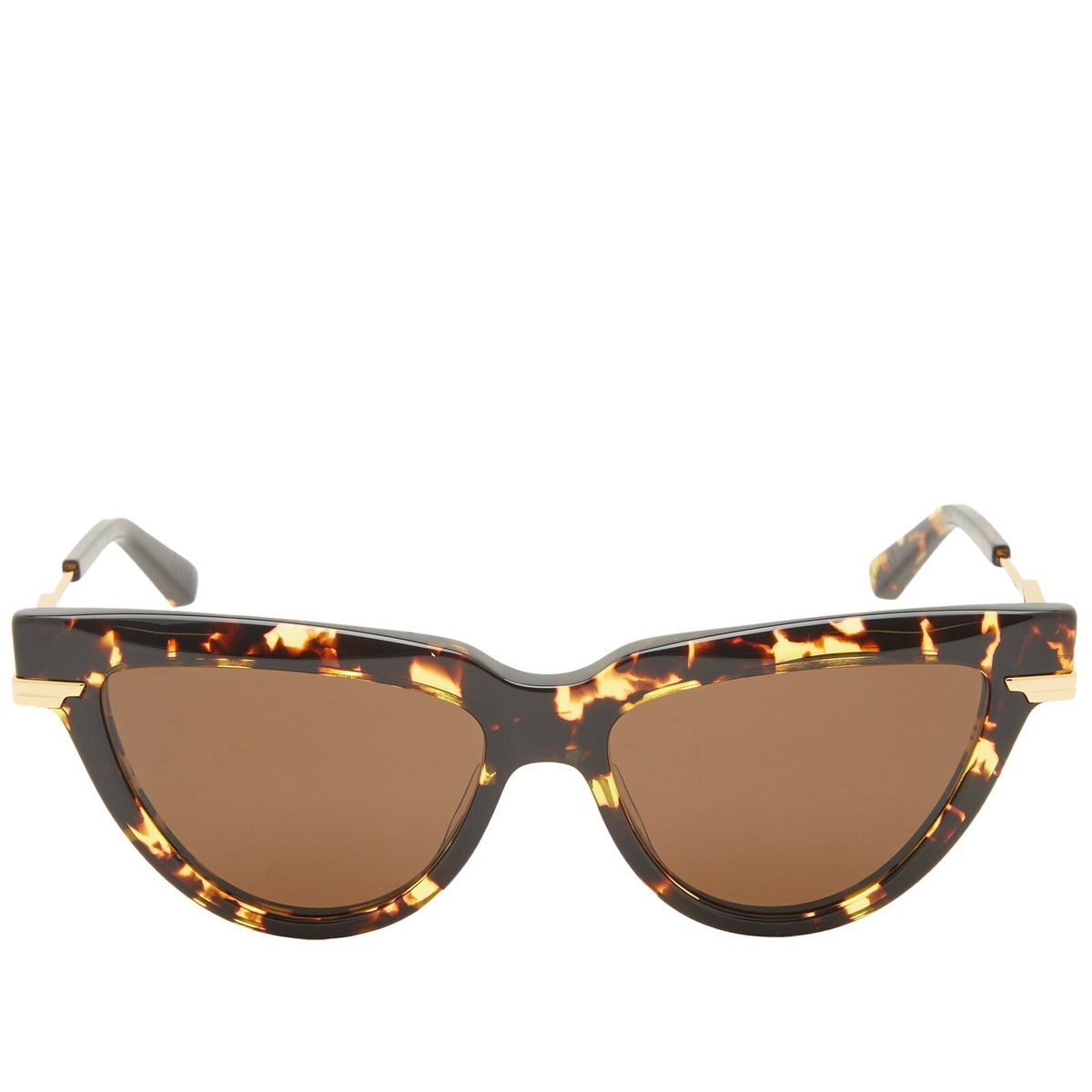 Bottega Veneta Eyewear Women's BV1265S Sunglasses in Havana