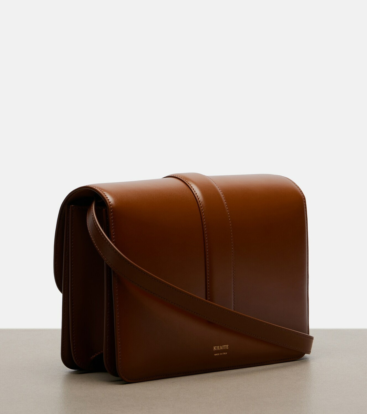 Khaite Blake leather crossbody bag