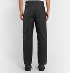 Valentino - Memory Matte Satin-Twill Cargo Trousers - Black