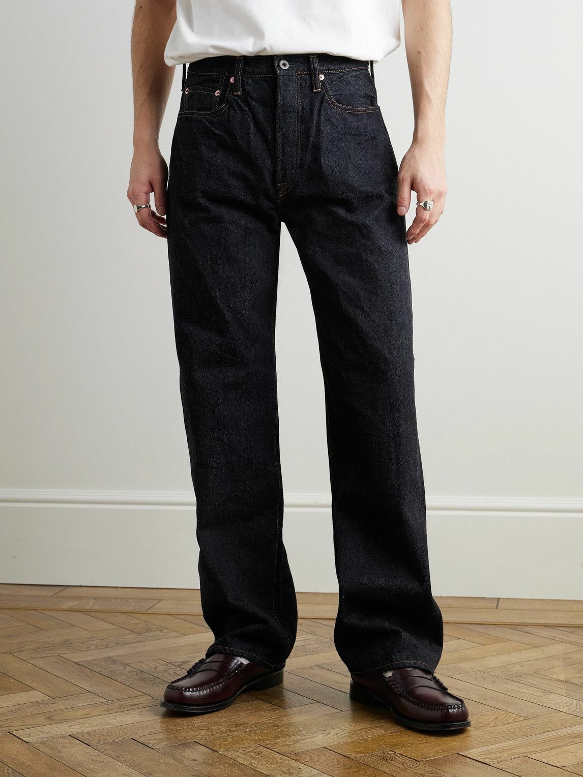 【111】　KAPITAL １ KAPITAL - Straight-Leg Jeans - Blue KAPITAL