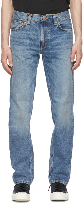 Photo: Nudie Jeans Blue Gritty Jackson Jeans