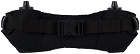 Nike Black Flex Stride Double Flask Belt, 24 oz