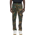 Rhude SSENSE Exclusive Green Camo Rifle Cargo Pants