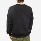 Neighborhood Men's College Logo Crew Sweat in Black