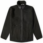 Rains Men's Heavy Fleece Jacket in Black