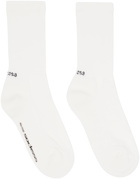 SOCKSSS Two-Pack White & Black Socks