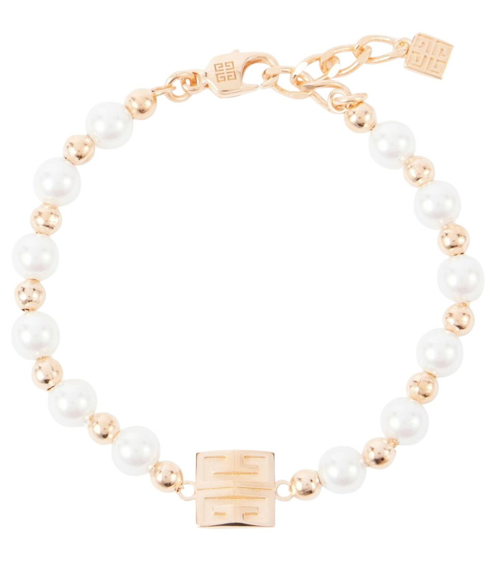 Photo: Givenchy 4G faux pearl bracelet