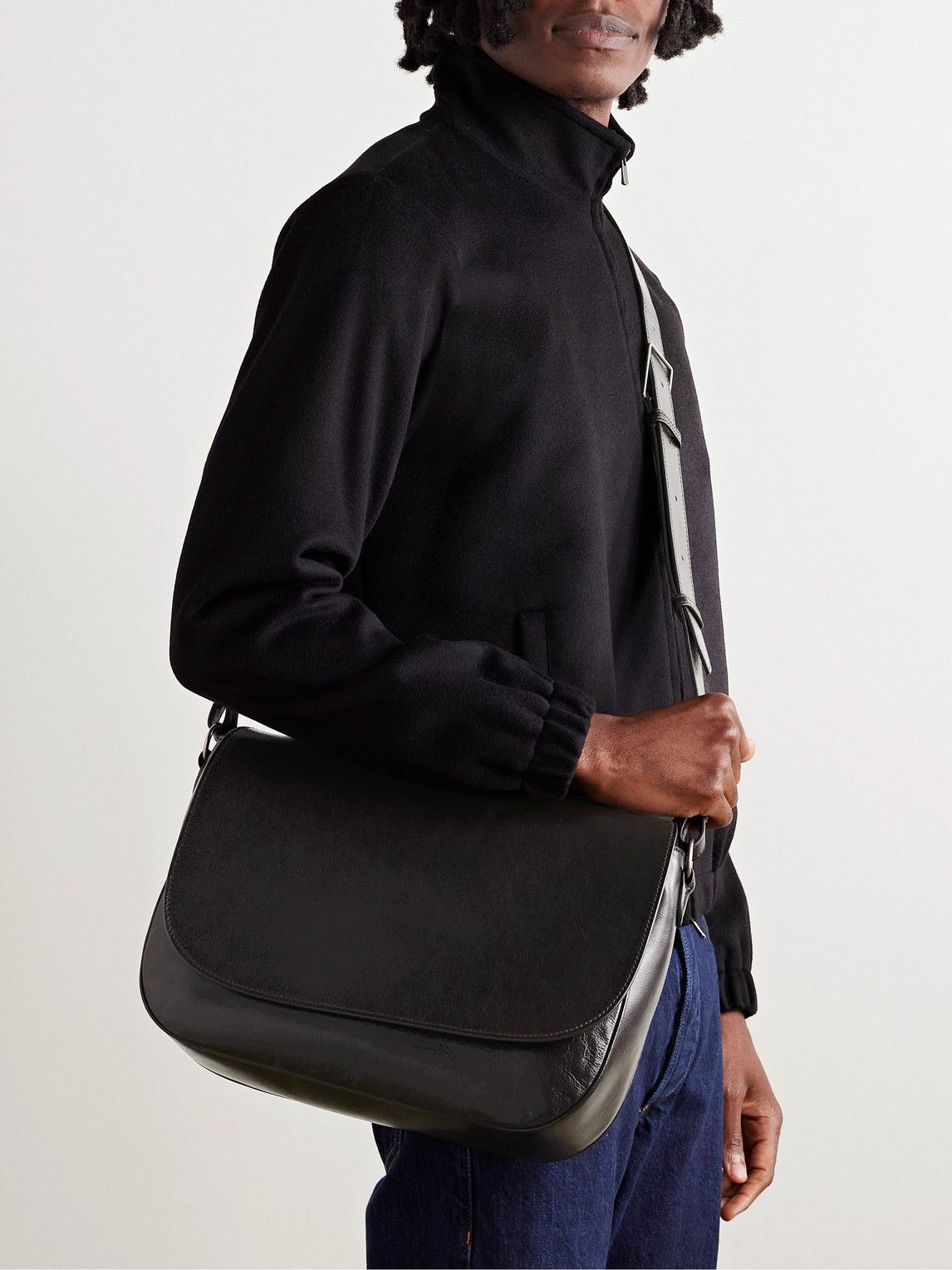 Métier - Hunter Leather Messenger Bag