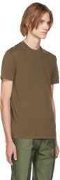 TOM FORD Brown Jersey T-Shirt