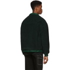 ADER error Reversible Green Fleece Jacket