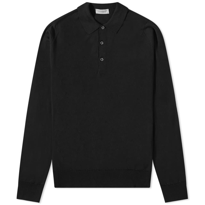 Photo: John Smedley Merino Long Sleeve Knit Polo