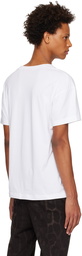 Hugo White Printed T-Shirt