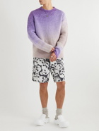 ERL - Dégradé Mohair-Blend Sweater - Purple