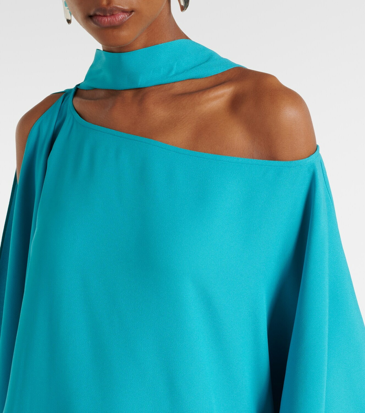 Taller Marmo Barths one-shoulder kaftan