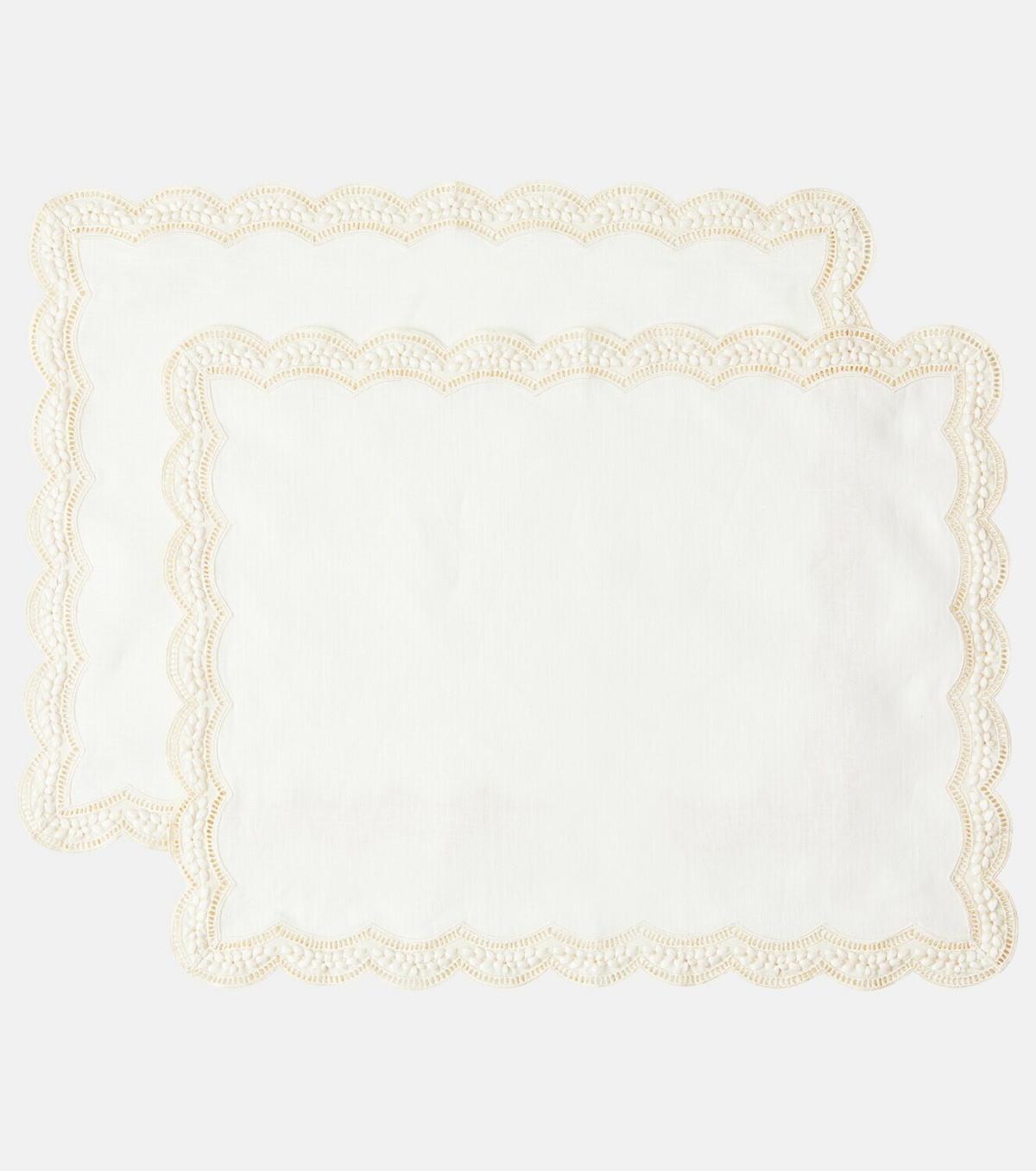 Cabana Emilia set of 2 linen placemats