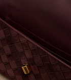 Bottega Veneta Andiamo suede clutch