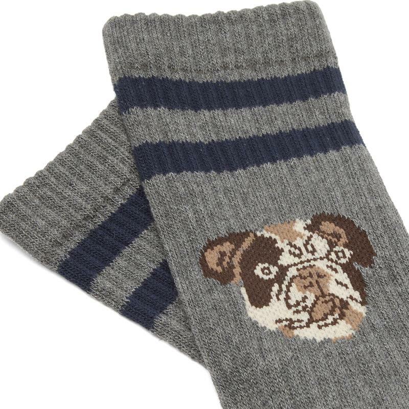 Rostersox Dog Socks in Grey