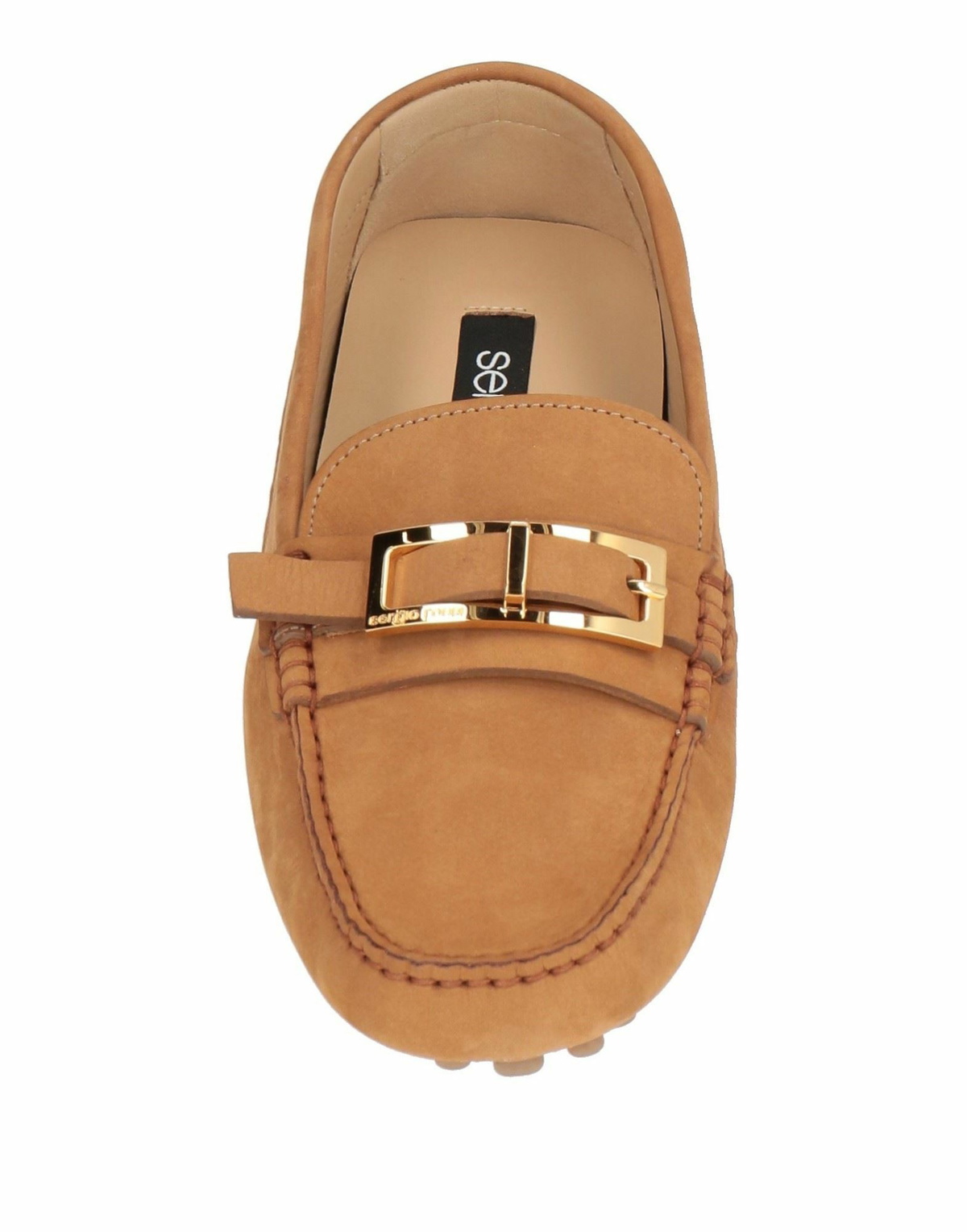 Sergio Rossi Womens Loafers Tan