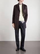 Paul Smith - Slim-Fit Wool and Cashmere-Blend Felt Coat - Brown