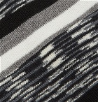 Missoni - Space-Dyed Wool-Blend Beanie - Black
