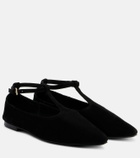A.Emery Ward suede Mary Jane flats