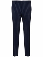 AMI PARIS - Cigarette Fit Pinstripe Pants