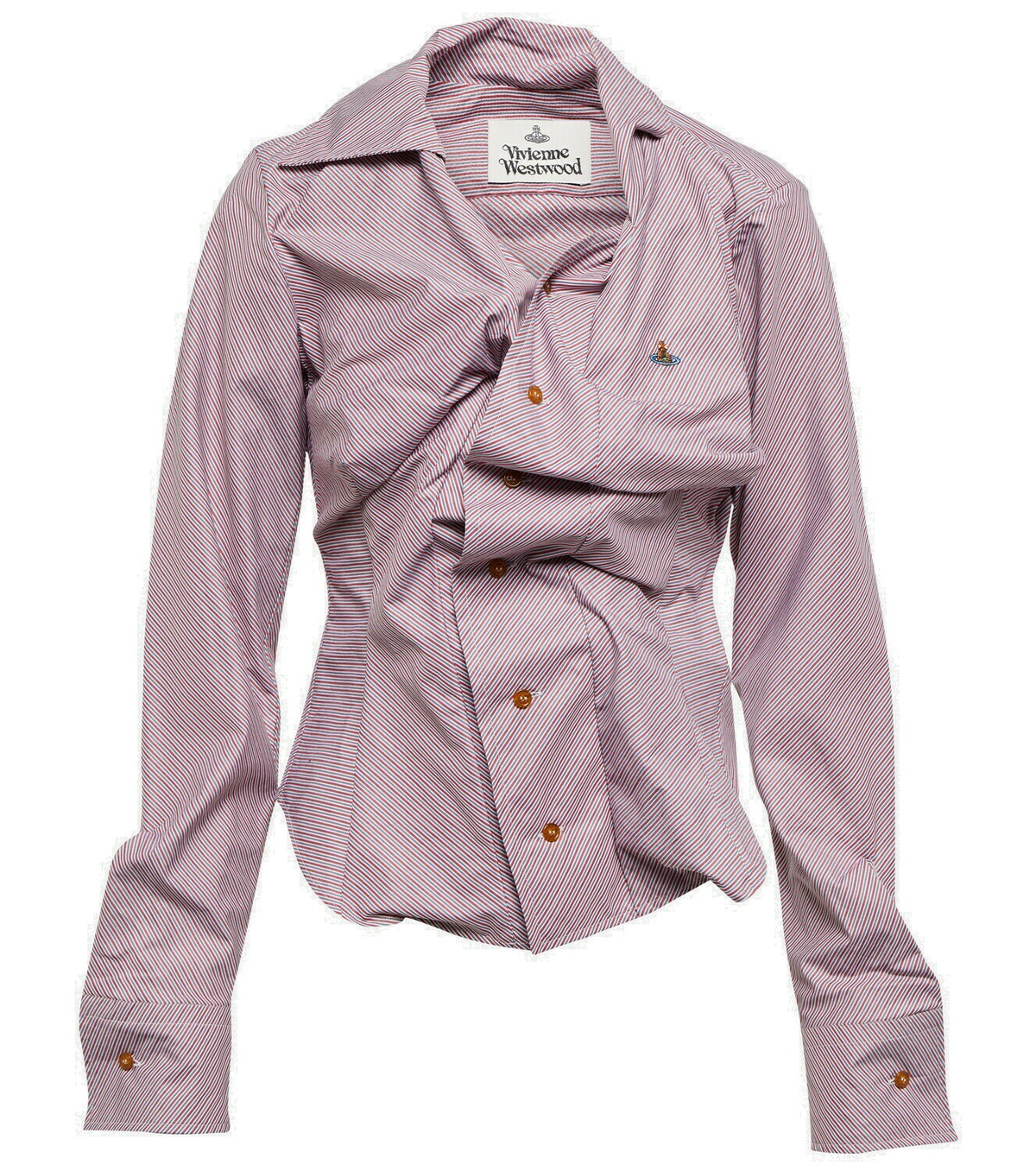 Tシャツ・カットソー Vivienne Westwood SHORT SLEEVES DRUNKEN SHIRT Vivienne Westwood Short-Sleeve Drunken Shirt | Liberty
