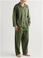 Cleverly Laundry - Superfine Cotton Pyjama Set - Green