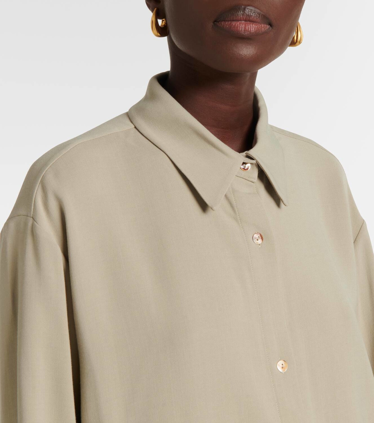 Tove Rumer wool-blend shirt